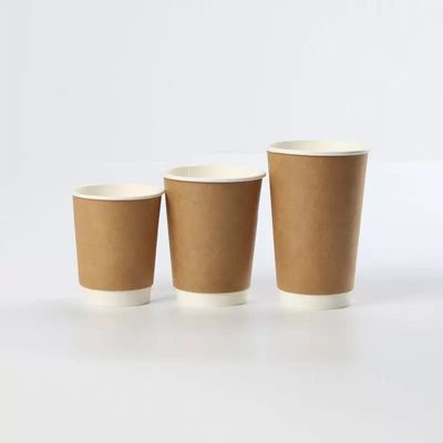 Jednorazowy papierowy kubek do kawy na wynos Niestandardowe logo Drukowane Jednorazowe Dostosowany styl Opakowanie Kolor Cecha Materiał ekologiczny