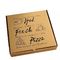Pudełko do pakowania pizzy z tektury falistej Wielokrotnego użytku na zamówienie 16 cali